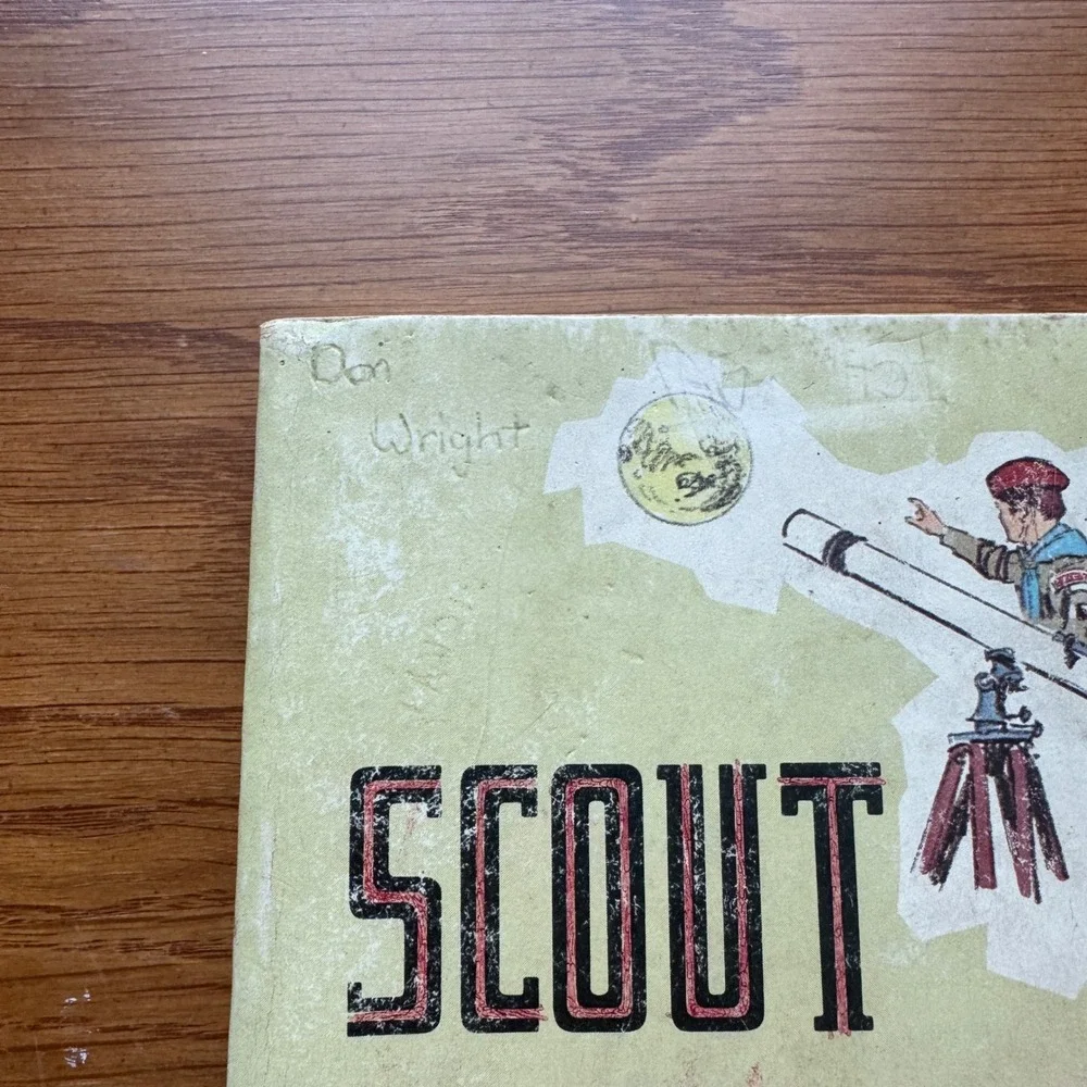 Vintage Boy Scouts of America Scout Handbook Paperback BSA Survival Guide 1960s